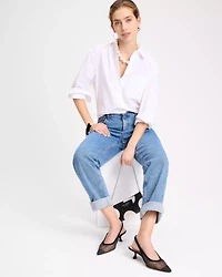 Riley Mesh Slingback Kitten Heel Pumps