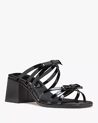 Carolina Patent Block Heel Sandals