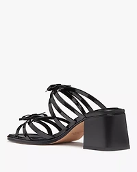 Carolina Patent Block Heel Sandals