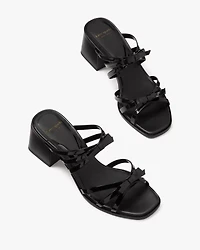 Carolina Patent Block Heel Sandals