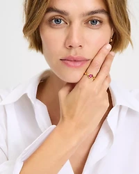 Kate Spade Fine Time To Shine Gem Ring