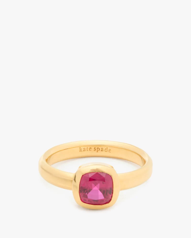 Kate Spade Fine Time To Shine Gem Ring