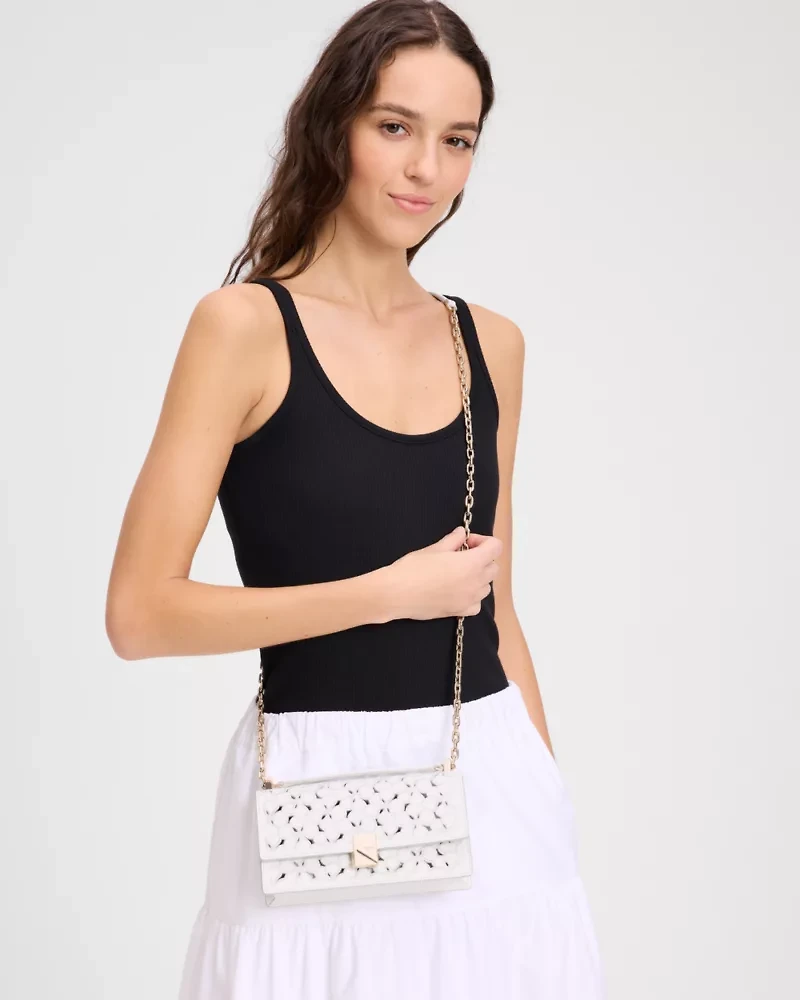 Deco Eyelet Mini Crossbody