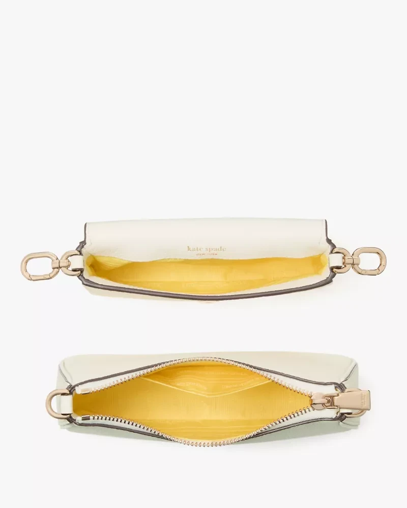 Double Up Spring Pansies Crossbody