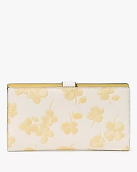 Ava Spring Pansies Bifold Wallet
