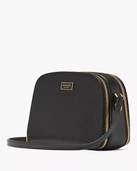Serena Double Zip Dome Crossbody