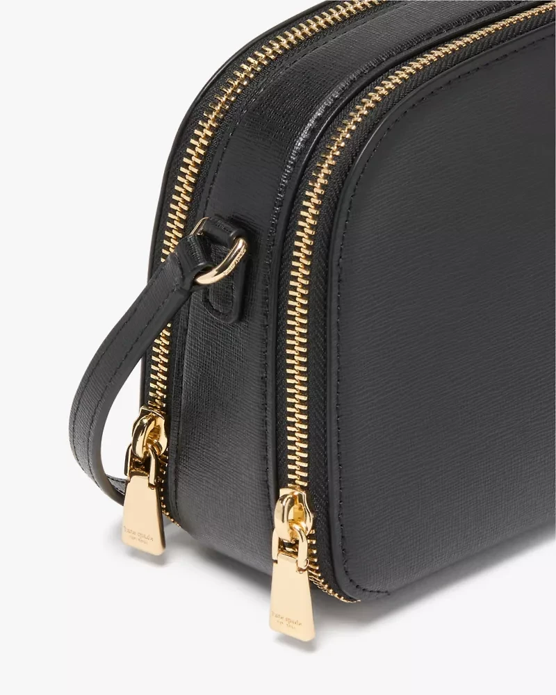 Serena Double Zip Dome Crossbody