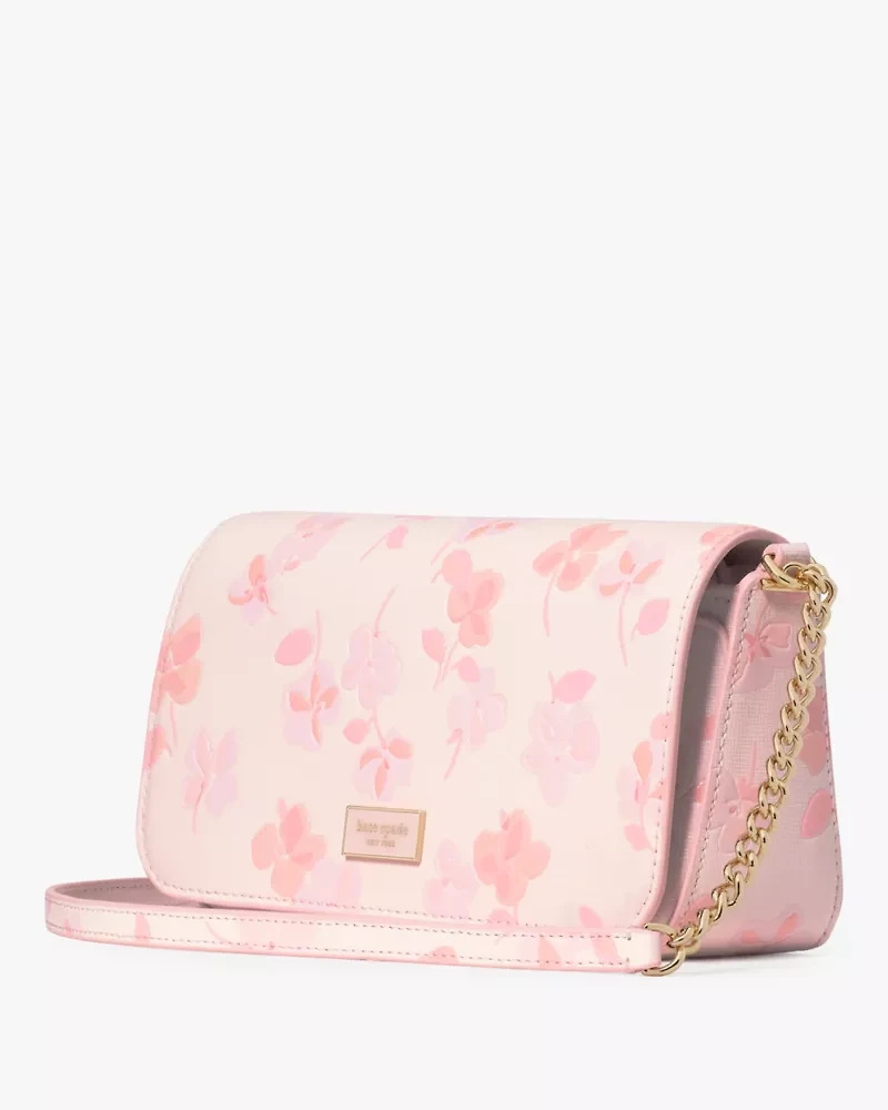 Serena Spring Pansies Chain Wallet