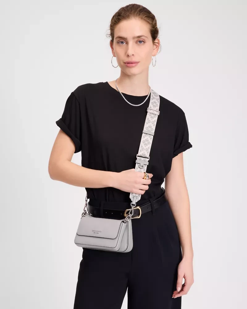 Double Up Webbed Strap Crossbody