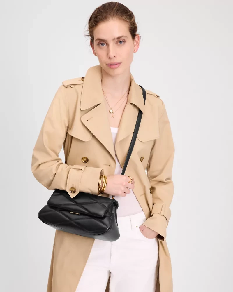 Grace Quilted Convertible Shoulder Bag