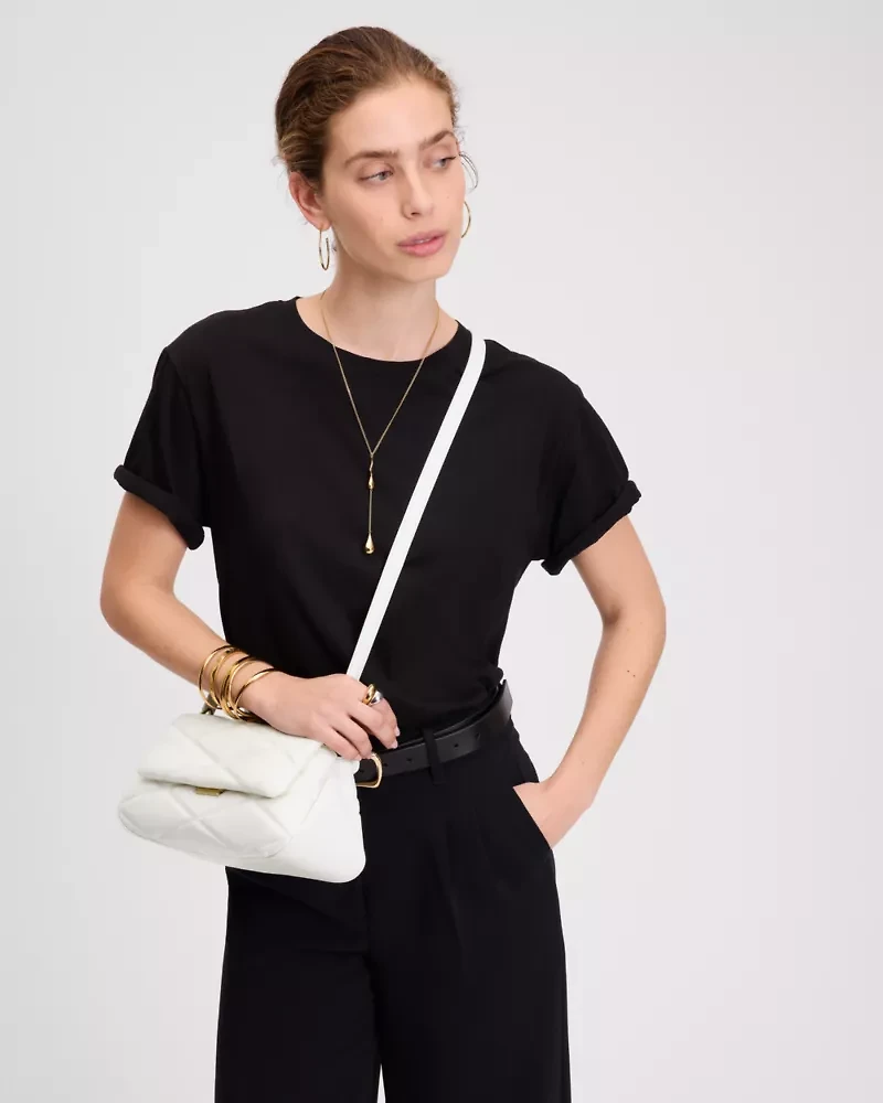 Grace Quilted Convertible Shoulder Bag