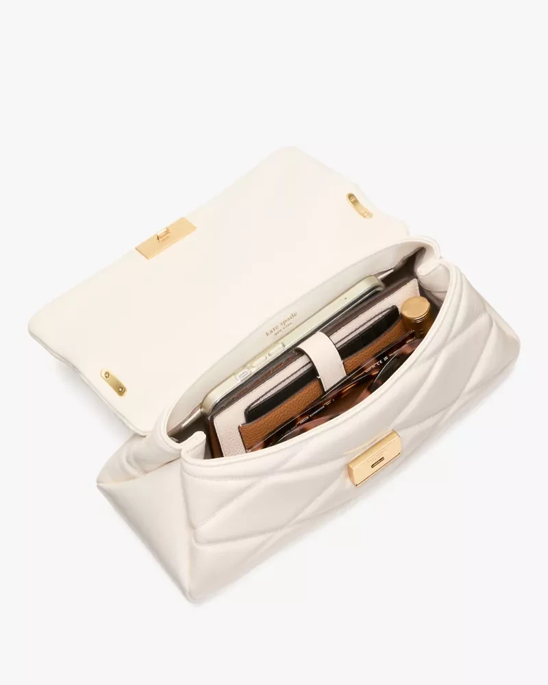 Grace Quilted Convertible Shoulder Bag