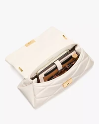 Grace Quilted Convertible Shoulder Bag