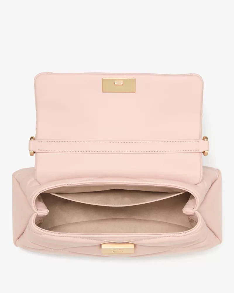 Grace Quilted Top Handle Bag