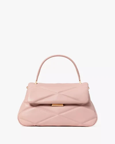 Grace Quilted Top Handle Bag