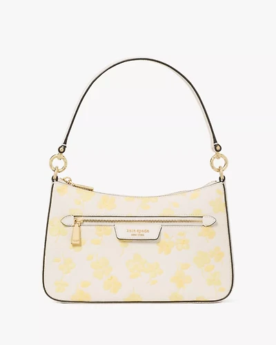 Hudson Spring Pansies Convertible Crossbody
