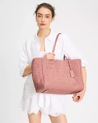 Tilly Quilted Large Tote Bag
