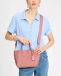 Tilly Quilted Small Tote Bag