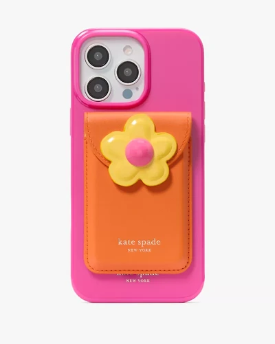 Floral Wallet iPhone 16 Pro Max Case