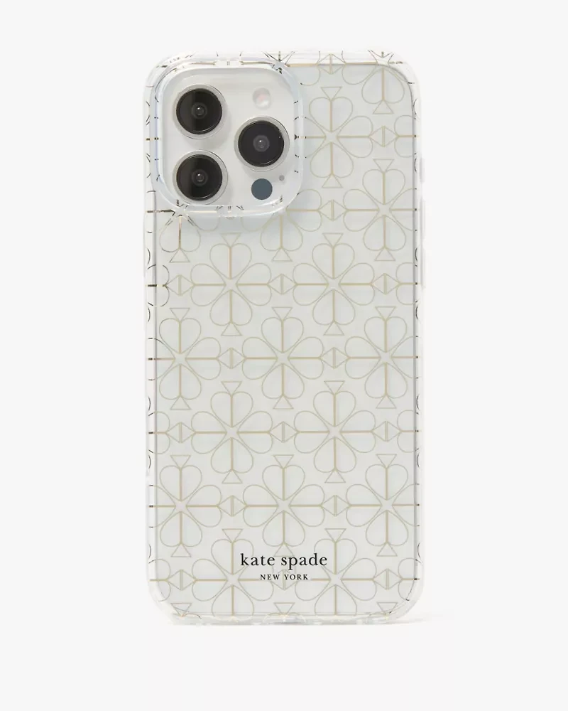 Spade Flower iPhone 16 Pro Case