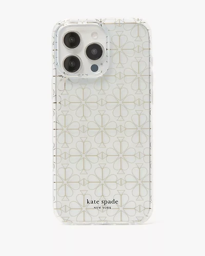 Spade Flower iPhone 16 Pro Case