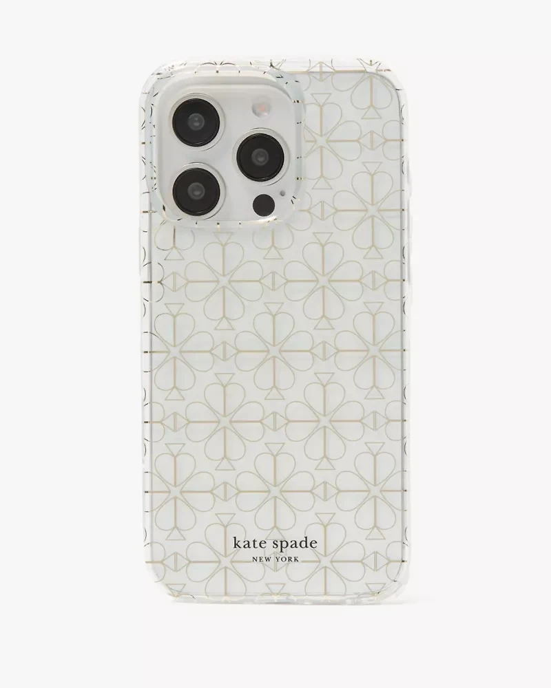 Spade Flower iPhone 16 Pro Max Case