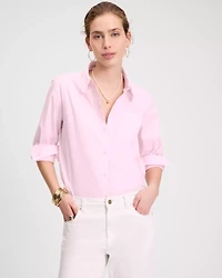 Daisy Lace Collar Button Up Shirt