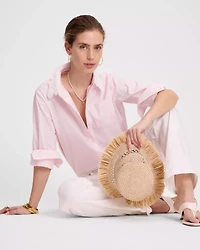 Daisy Lace Collar Button Up Shirt