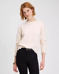 Scallop Bow Sweater