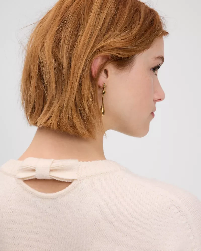 Scallop Bow Sweater