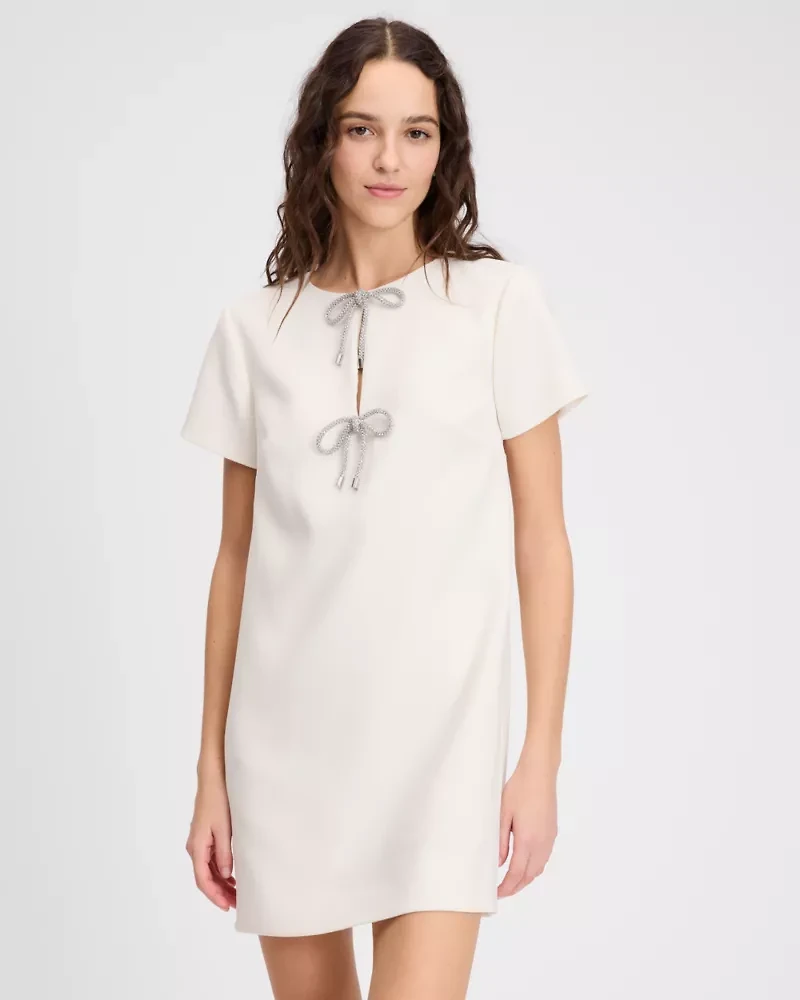 Rhinestone Bow Dress