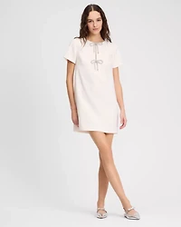 Rhinestone Bow Dress