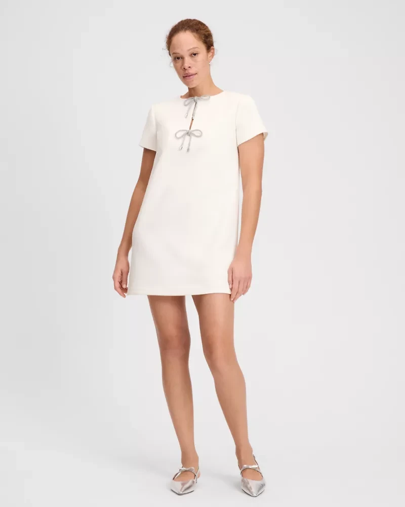 Rhinestone Bow Dress