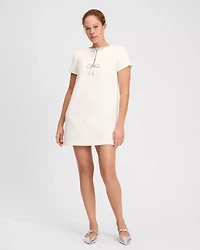 Rhinestone Bow Dress