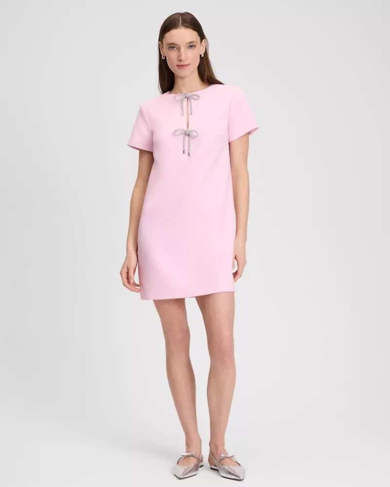 Rhinestone Bow Dress