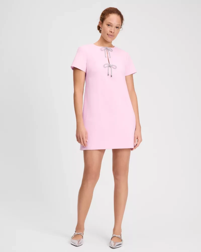 Rhinestone Bow Dress