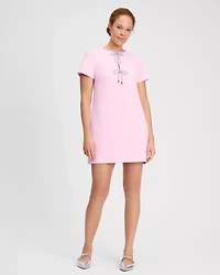 Rhinestone Bow Dress