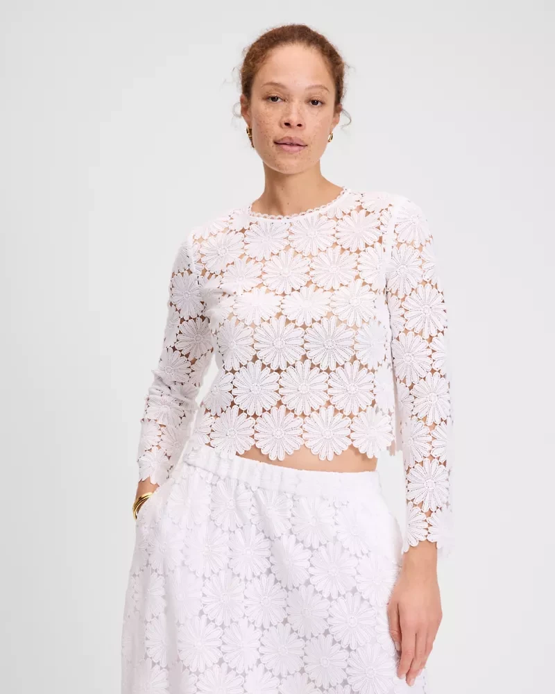 Daisy Lace Top