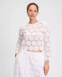 Daisy Lace Top