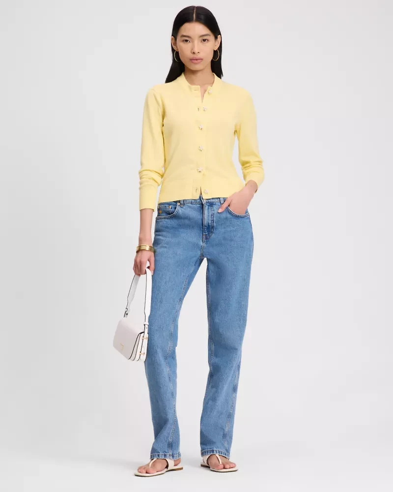 Flower Button Nell Cardigan