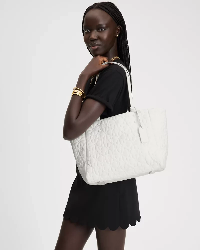 Tilly Quilted Medium Tote Bag