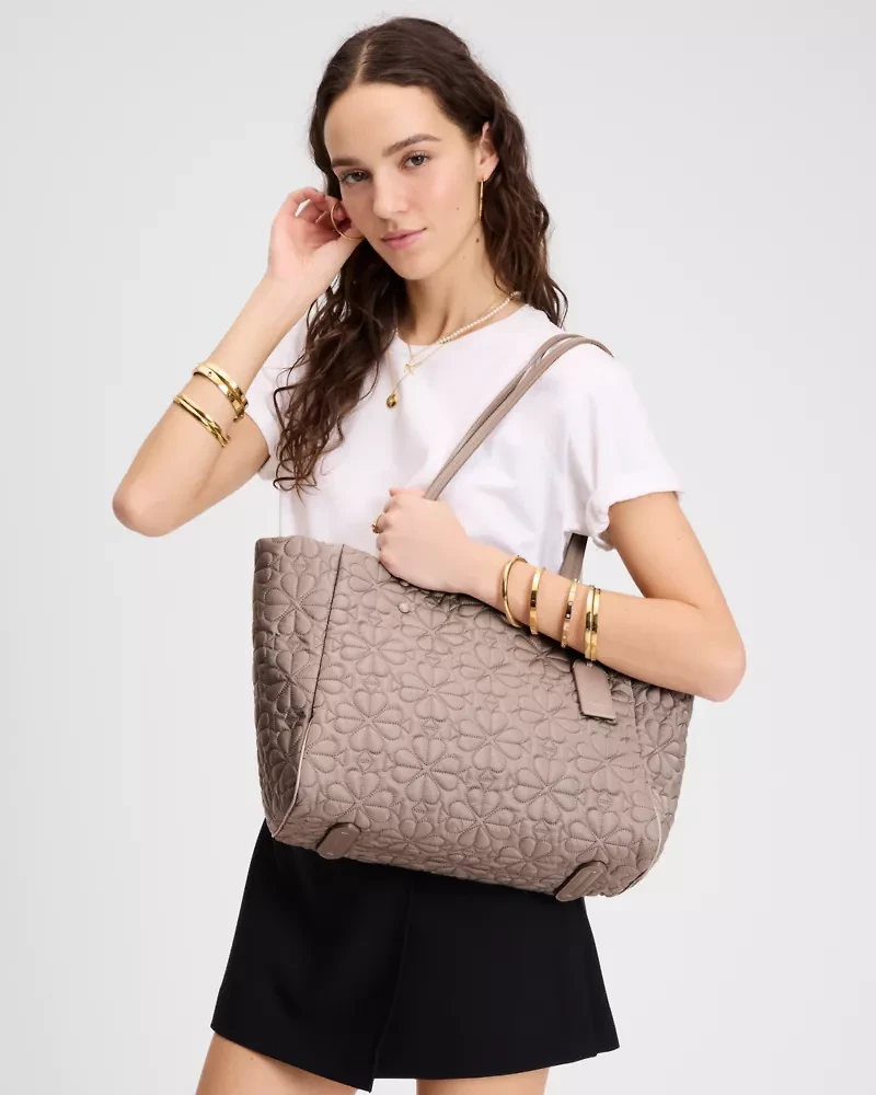 Tilly Quilted Medium Tote Bag
