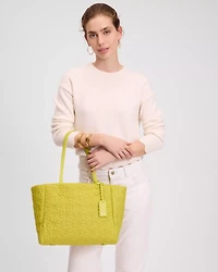 Tilly Quilted Medium Tote Bag