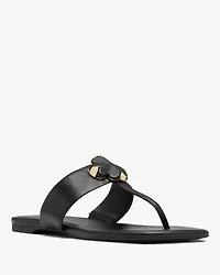 Spade Flower Thong Sandals