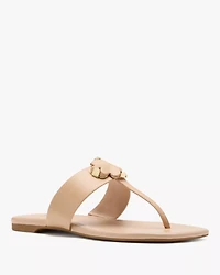 Spade Flower Thong Sandals