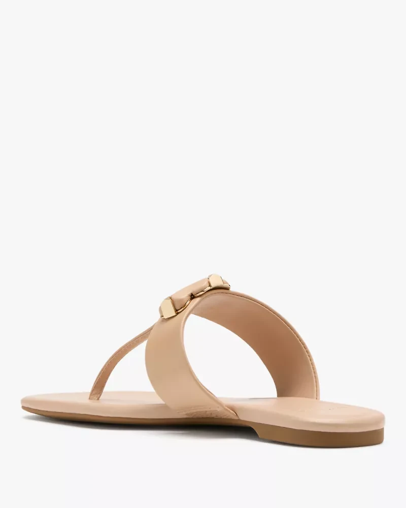 Spade Flower Thong Sandals