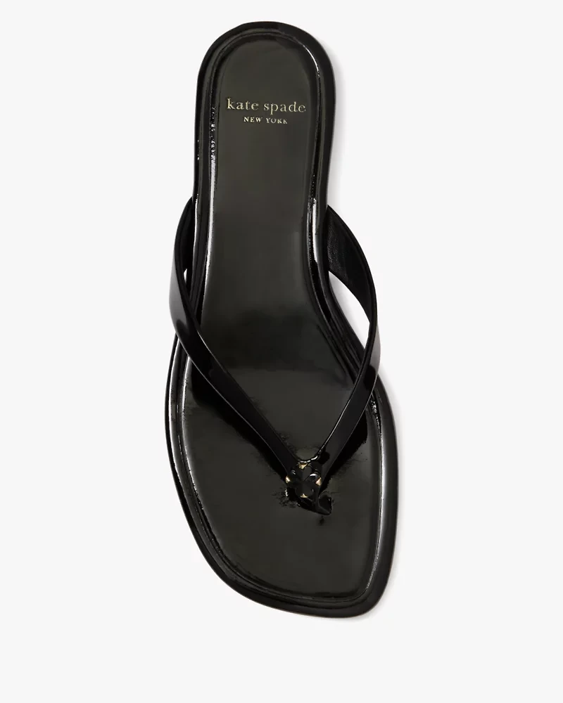 Spade Flower Flip Flop Sandals