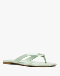 Spade Flower Flip Flop Sandals