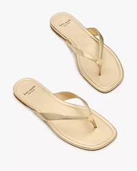 Spade Flower Flip Flop Sandals