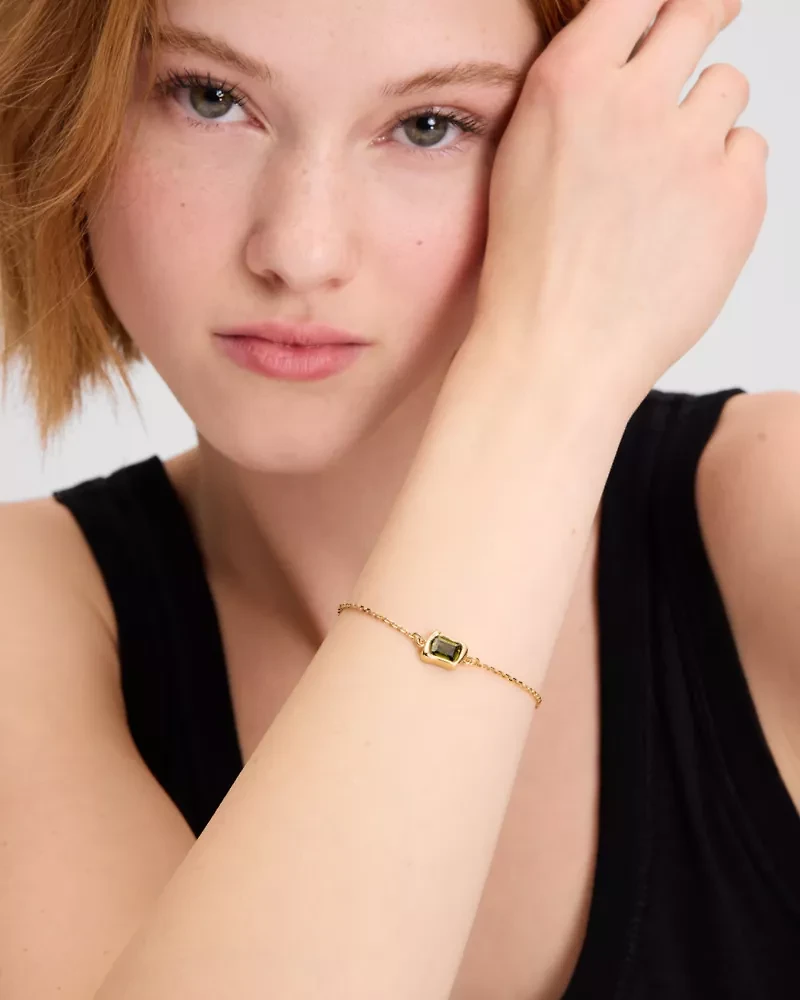 Molten Glass Solitaire Bracelet